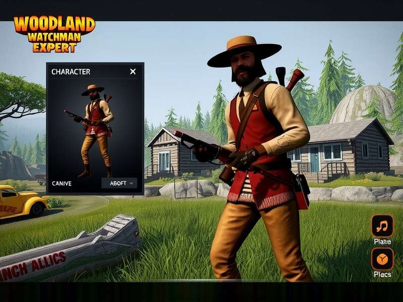 Woodland Watchman Expert Gameplay Screenshot